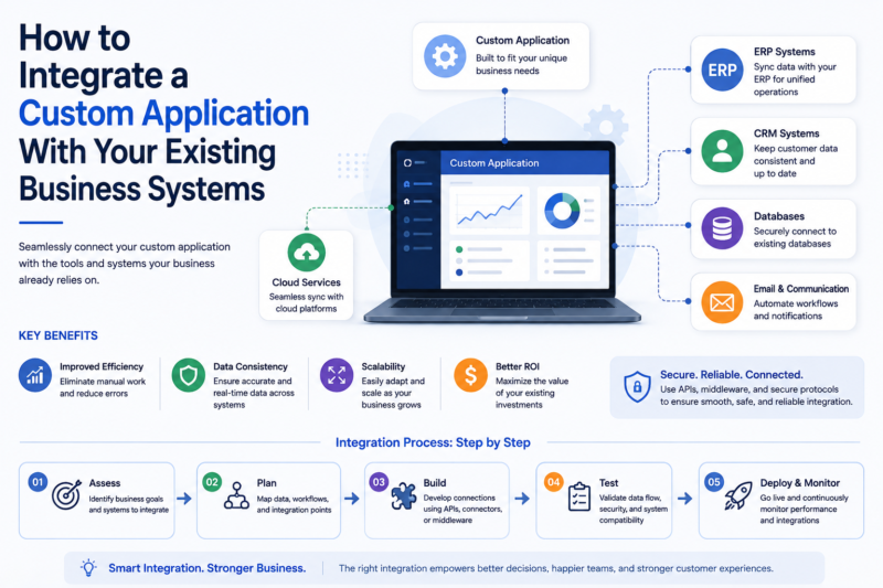How to Integrate a Custom Application With Your Existing Business Systems
