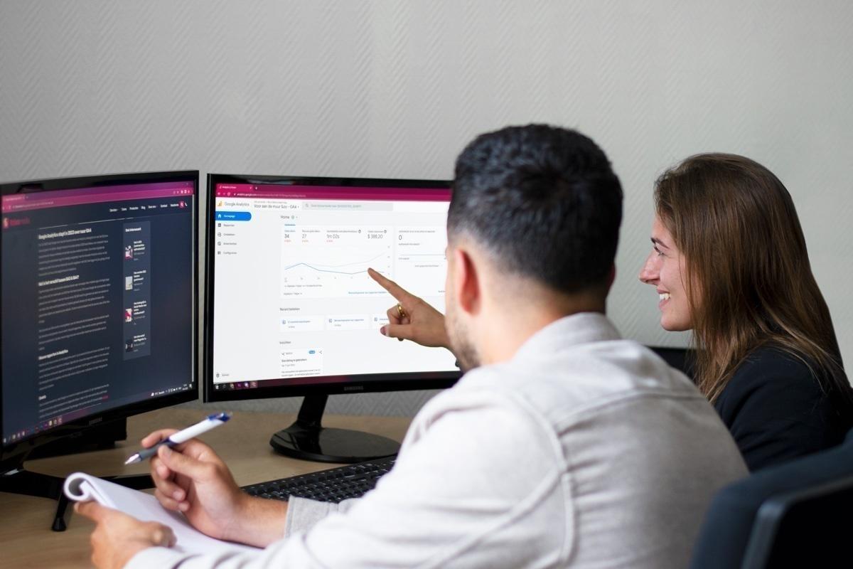 Analytics team comparing ga4 reports with bigquery export data