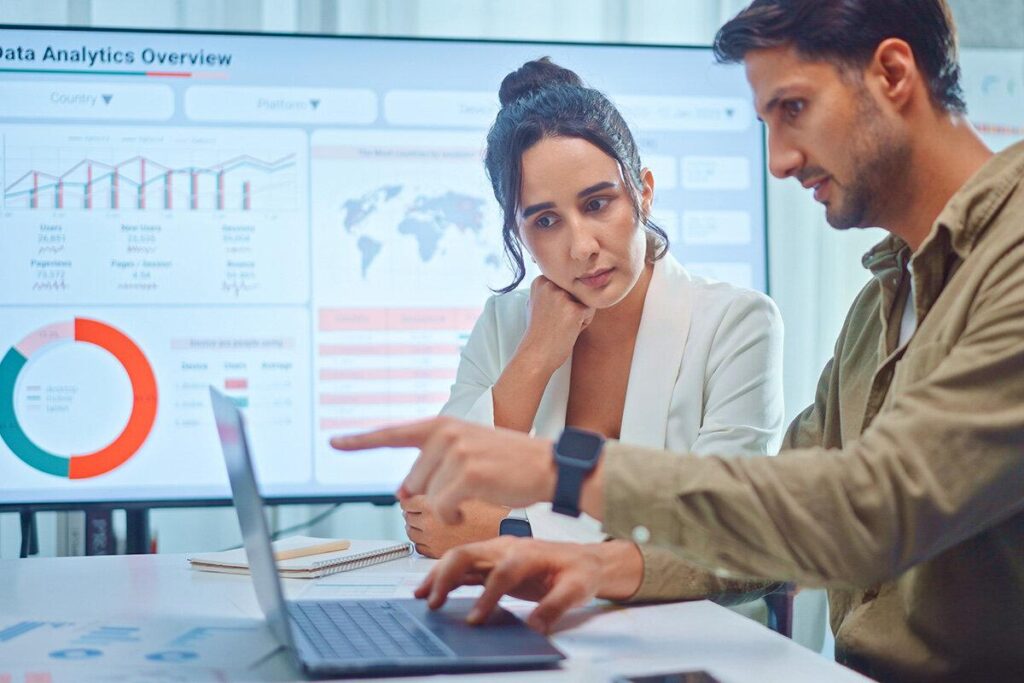 Analytics team investigating differences in ga4 user reporting and identity data