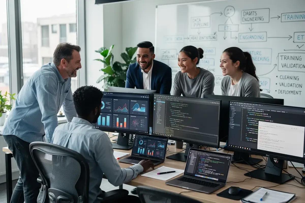 Data analytics team moving a proof of concept toward production