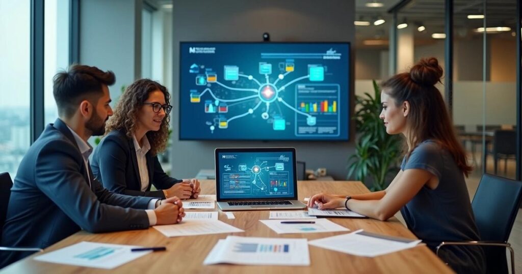 Accounting team mapping business workflows for xero api integration