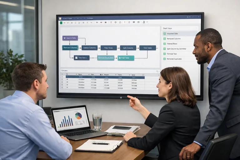 Bi developers reviewing power bi data model relationships for row level security