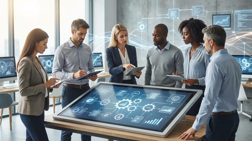 Business leaders evaluating automation complexity cost control and technology strategy