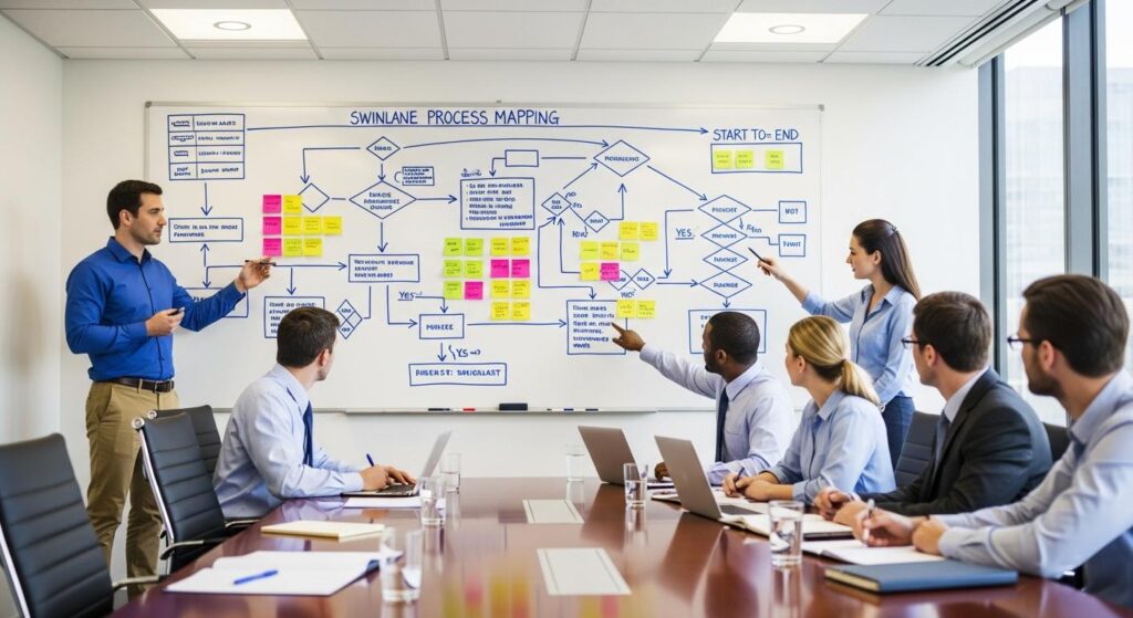 Business process mapping before replacing a spreadsheet with custom software