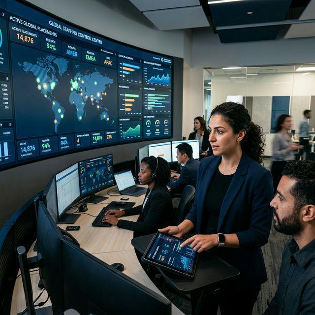 Business team comparing automation capacity released with measurable cash savings