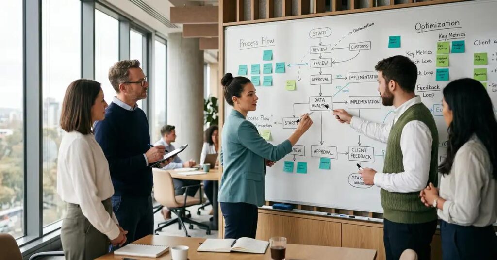 Business workflow prioritization based on frequency effort risk and automation value
