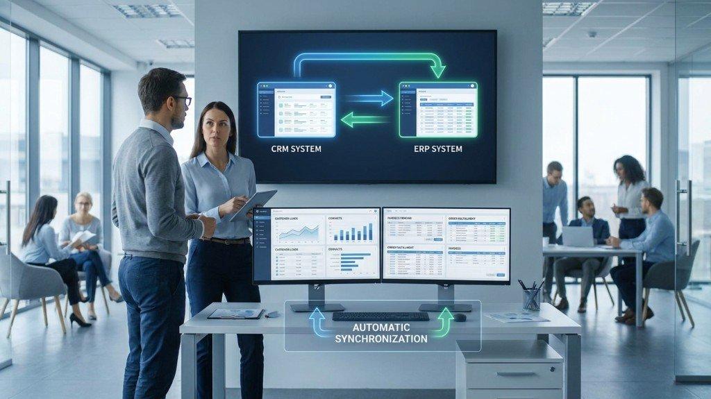 Data engineering team mapping and synchronizing data between business systems