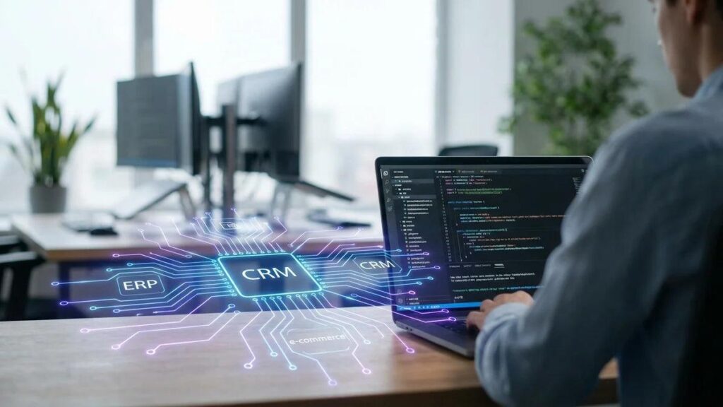 Developers planning api integrations and data workflows for a b2b saas mvp