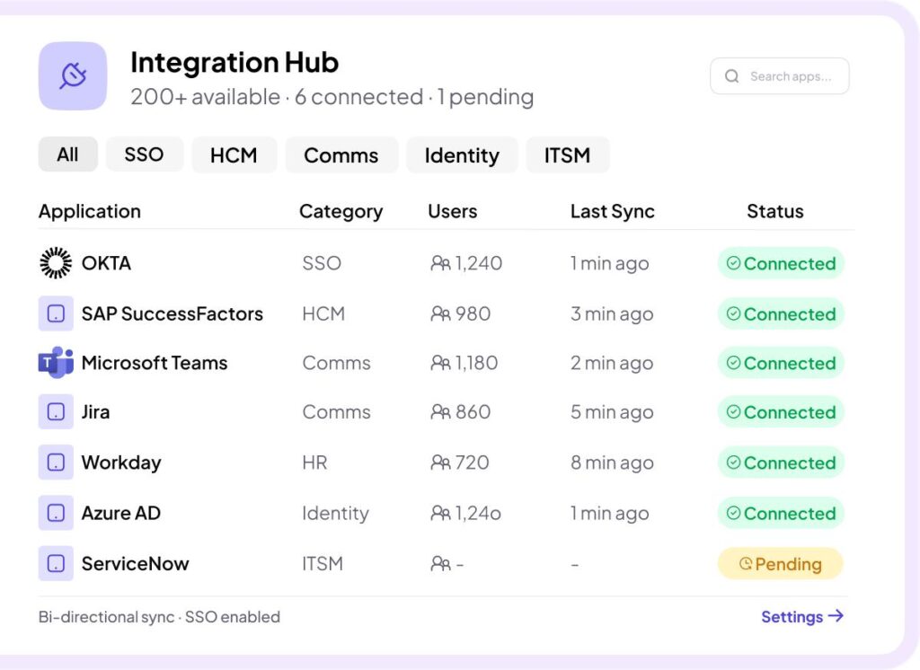 Oauth connection health monitoring with reauthorization and reconnect status