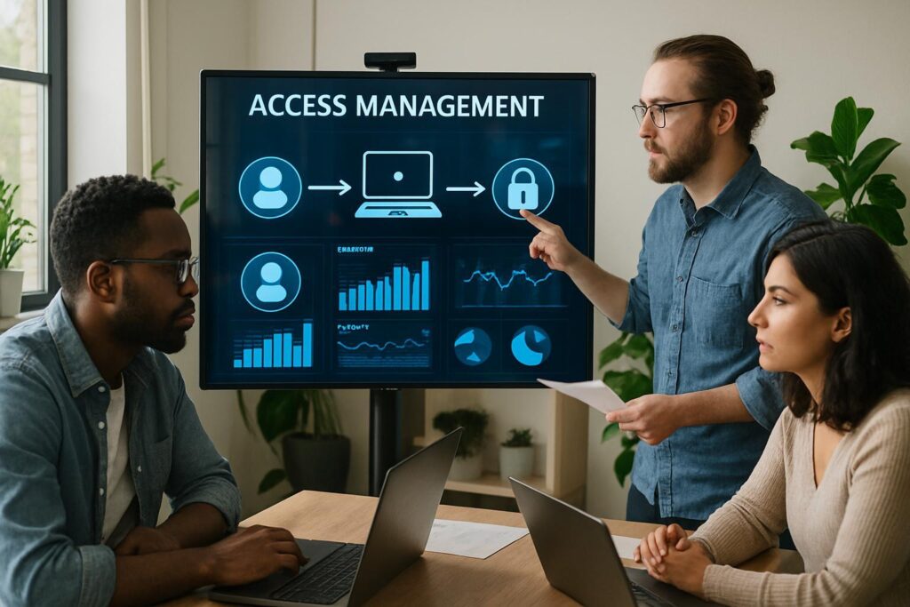 Security team managing user entitlements and regional access permissions for power bi
