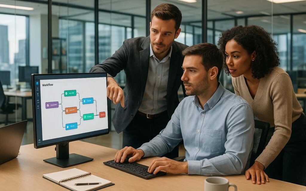 Software team planning migration from no code automation to custom automation