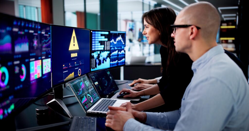 Team monitoring workflow automation exceptions manual intervention and errors
